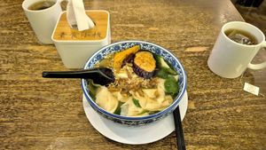 面粉粿汤 at Vege Station 素食小栈 - Jl Dedap in Johor Bahru