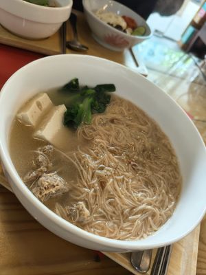 Angel mee at A Cup of Time in East Singapore