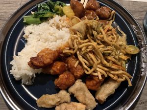 Dinner! at 4 Stones Vegetarian Cuisine in Richmond