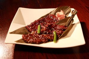 浦燒素鰻
Grilled Veggie Unagi at 4 Stones Vegetarian Cuisine in Richmond