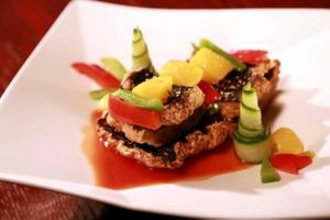 糖醋有餘
Sweet & Sour Bean Curd Fish 
(Regular) at 4 Stones Vegetarian Cuisine in Richmond