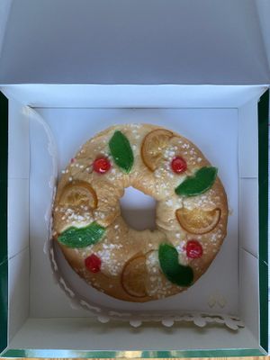 Roscón vegano  at La Pastisseria in Barcelona