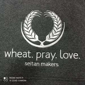 Hoodie gray at Wheat Pray Love in Amsterdam