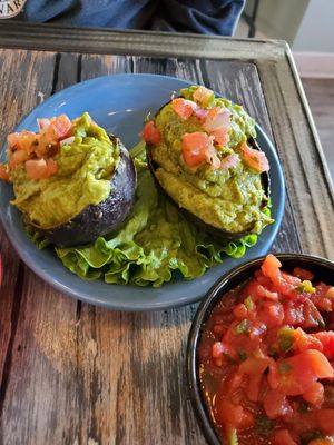 Fresh guacamole and salsa at Mother's Cantina - Philadelphia in Ocean City