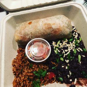 mothers burrito veganized at Mother's Cantina - Philadelphia in Ocean City