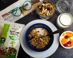 Sweetgrainᵀᴹ granola at Michele's Vegan Kitchen in Lagos