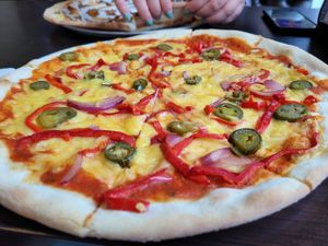 Pizza Mexikana at Palmyra in Lund