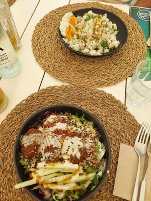 Bowls at Cocos Veggie e Tal in Foz Do Arelho