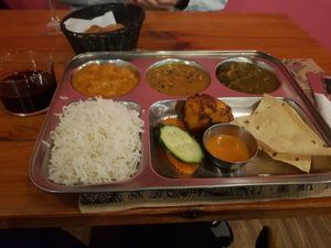 Dhal at Vegan Food Heaven in Barcelona