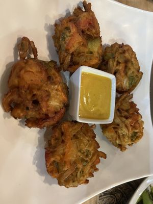 Pakora  at Vegan Food Heaven in Barcelona