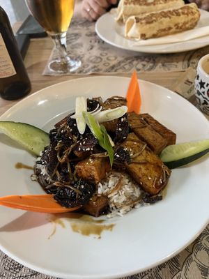   at Vegan Food Heaven in Barcelona