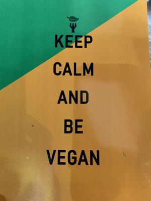 Motto  at Vegan Food Heaven in Barcelona