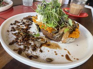 Pumpkin smash  at Home Grown on Piper in Kyneton