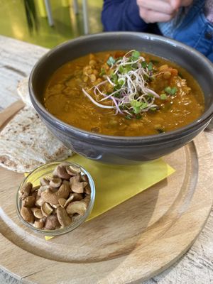 Vegan stew (daal)  at Stek in Venlo