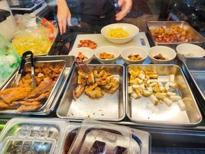 Ingredients at Shan Yuan 善缘素食 in Central Singapore