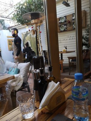 Possibility to sit outside at Ejona in Tirana