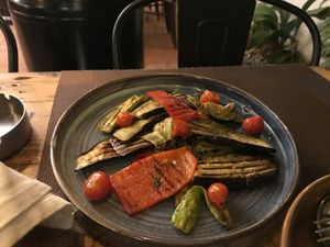 Grilled Vegetables at Ejona in Tirana
