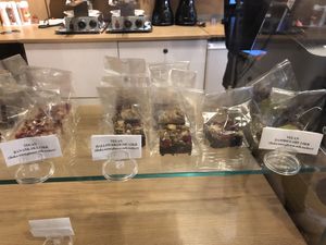 Vegans sweets  at Grönt in Jonkoping