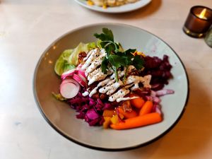 BBQ Bowl at Grönt in Jonkoping