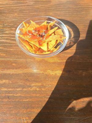 Complimentary appetiter at NKOA in Casablanca