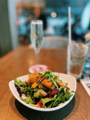 Roasted pumpkin beetroot salad at Oolaa - Stanley St in Hong Kong Island