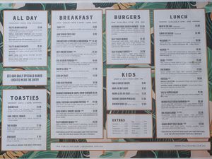 Current food menu at Tilly Divine Kitchen & Bar in Warrnambool