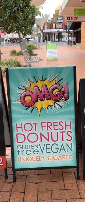  at OMG Decadent Donuts in Coffs Harbour