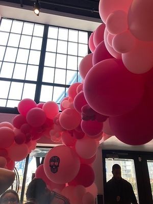 Interior entrance  at 27 Club Coffee in Cleveland