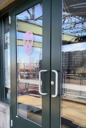 Front entrance   at 27 Club Coffee in Cleveland