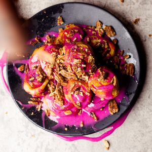 All Day Cinnamon Rolls. Made to order. Vegan AND healthy. at 27 Club Coffee in Cleveland