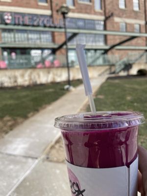 Dragon smoothie  at 27 Club Coffee in Cleveland