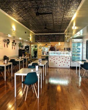 Inside the shop #Veganuary at Moo-Over in Columbia City