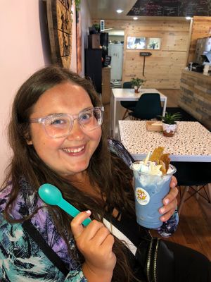 ALWAYS obsessed with Moo Over’s featured options. Today’s treat is Under The Sea. 😍🧜🏽‍♀️  at Moo-Over in Columbia City