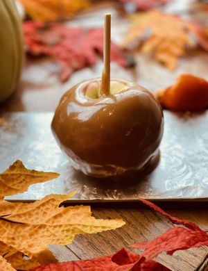 Caramel apples  at Moo-Over in Columbia City
