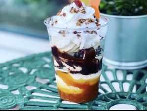 Turtle sundae   at Moo-Over in Columbia City