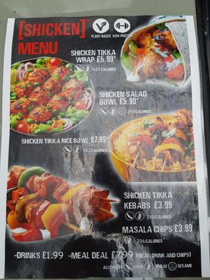 #Veganuary at SHICKEN -  Foodtruck in East London