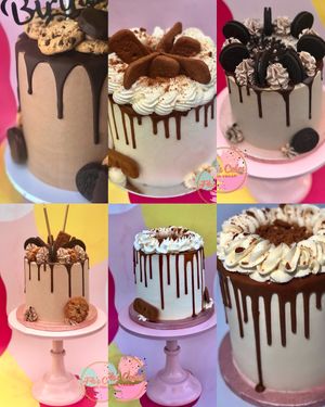 Drip cakes! at Flo's Cakes in Maidstone
