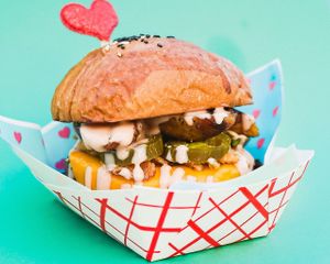 LATIN BURGER at Perrology in Fort Lauderdale