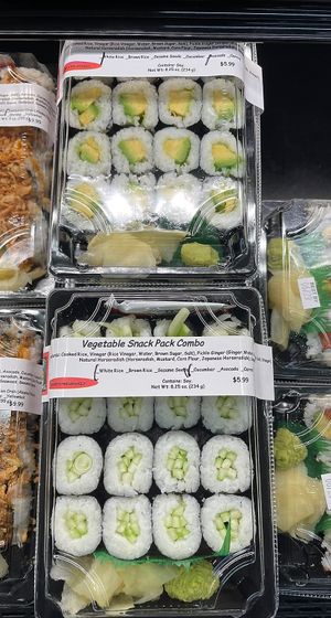 sushi   at Frazier Farms Market in La Mesa
