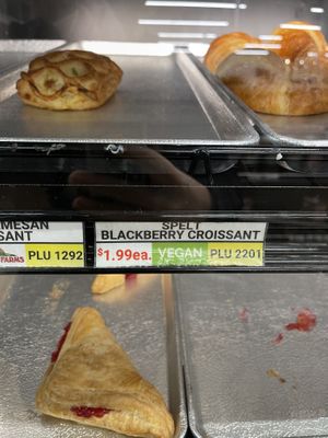 labeled vegan options !  at Frazier Farms Market in La Mesa