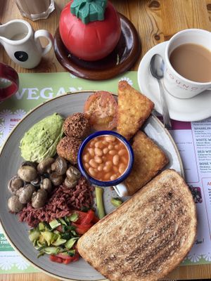 lovely vegan brunch with extra avo!   at Lounges - Sentado Lounge in Sittingbourne
