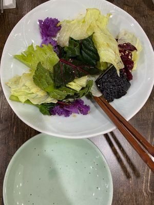 Special: Salad at Temple Food Doban - 사찰음식도반 | in Seoul
