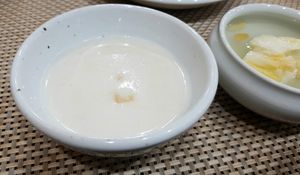 Course C - 1st course: peanut porridge 땅콩죽 at Temple Food Doban - 사찰음식도반 | in Seoul
