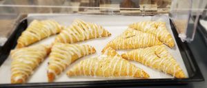 Vegan blueberry, strawberry, and apple turnovers at JMT Vegan Eats in Virginia Beach
