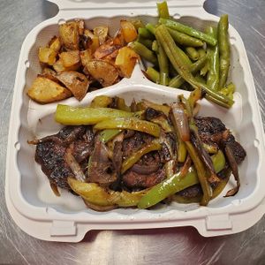 Vegan Sunday dinner at JMT Vegan Eats in Virginia Beach