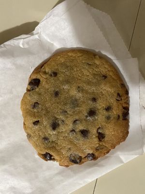 Vegan chocolate chip and walnut cookie at JMT Vegan Eats in Virginia Beach