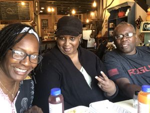 Brunch with family 🤗 at JMT Vegan Eats in Virginia Beach