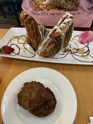 Unforgettable French Toast. at Cheezy Vegan in Woodlyn