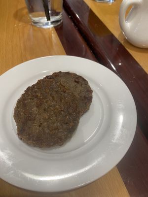 2 sausages   at Cheezy Vegan in Woodlyn