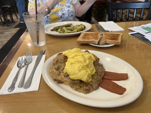 The ultimate biscuit!￼  at Cheezy Vegan in Woodlyn